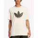 ADIDAS Skeleton Trefoil Tee White