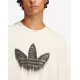 ADIDAS Skeleton Trefoil Tee White