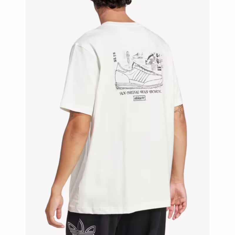 ADIDAS 75th Anniversary SL 72 Tee White
