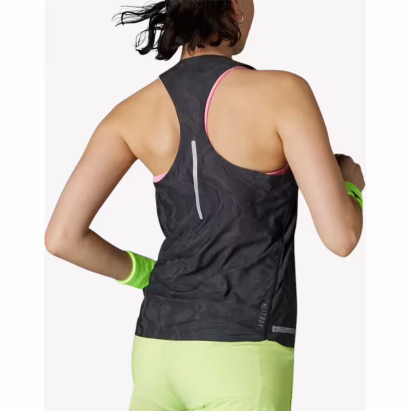 ADIDAS Ultimate HEAT.RDY Engineered Running Tank Top Black