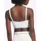 ADIDAS Waffle Bra Top White