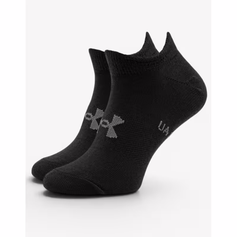 UNDER ARMOUR Essential No Show 6pk Black