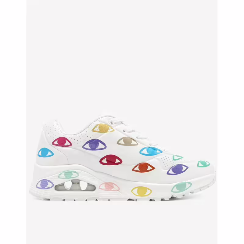 SKECHERS x Ricardo Cavolo Uno-Many Eyes Shoes White/Multi