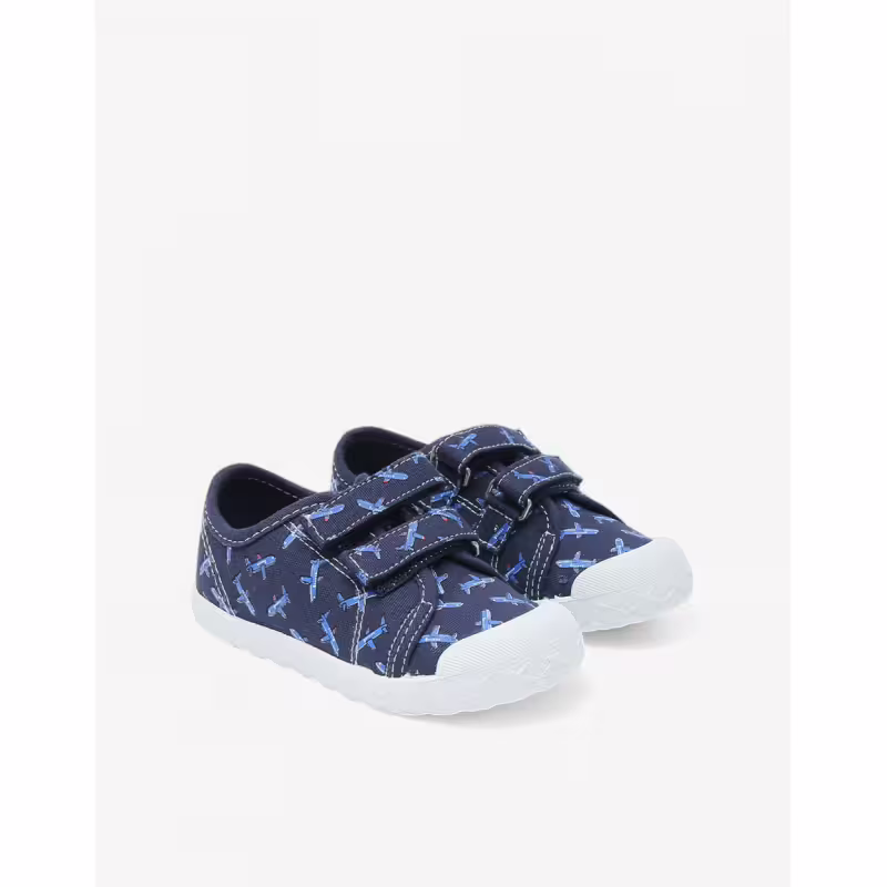 CHICCO Boys Planes Sport Shoes Dark Blue