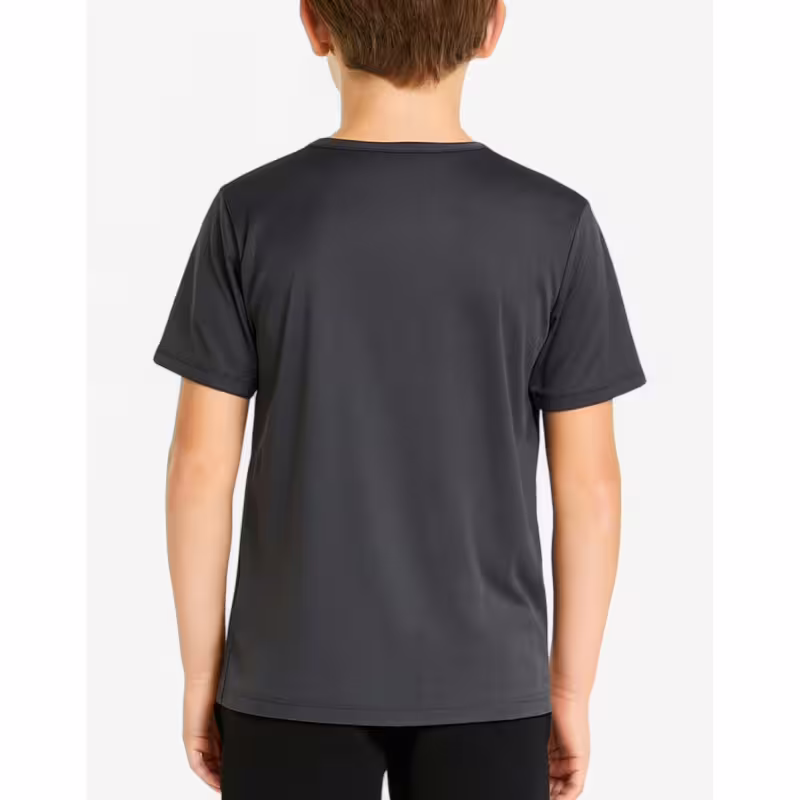 PUMA IndividualRise Graphic Football Tee Dark Grey