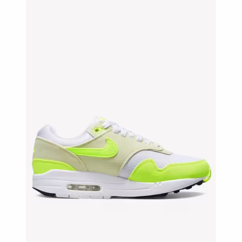 NIKE Air Max 1 Shoes White/Green