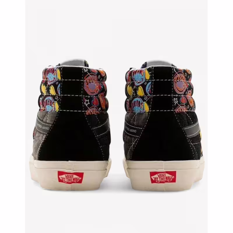 VANS Sk8-Hi 38 Shoes Black/Multi