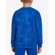 ADIDAS Originals All Over Print Crewneck Sweatshirt Blue