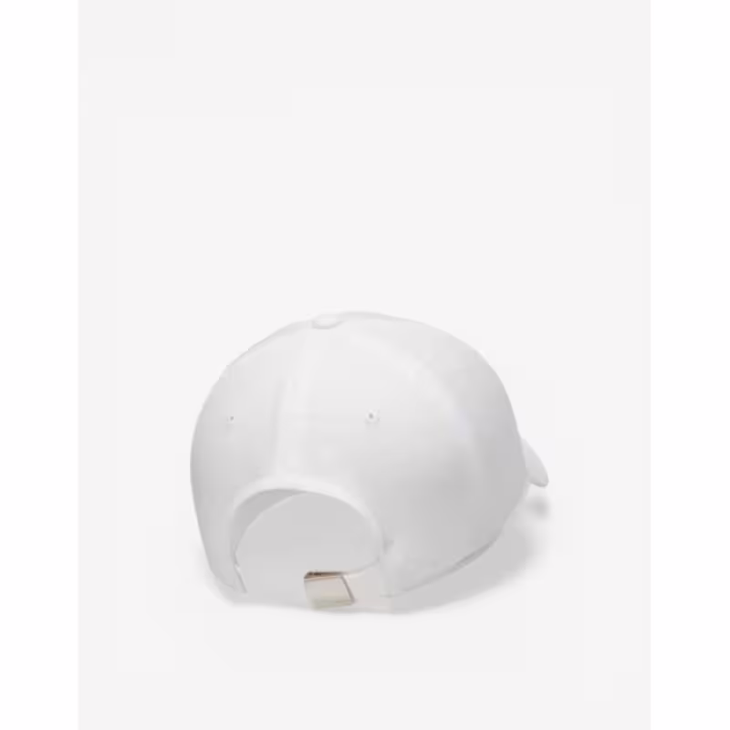 NIKE Dri-Fit Club Metal-Logo Cap White