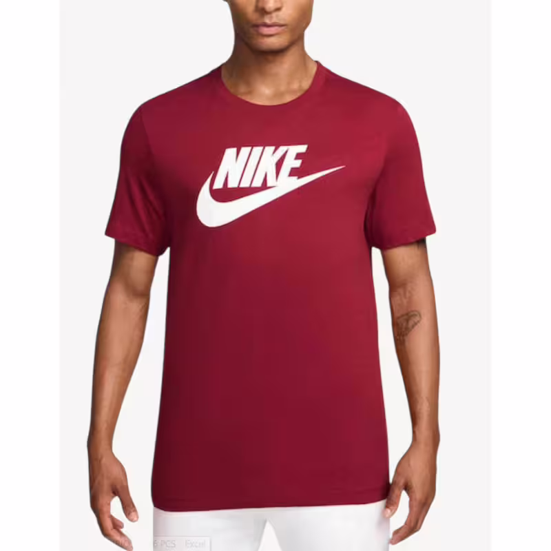 NIKE Tee Icon Futura Crimson Red