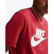 NIKE Tee Icon Futura Crimson Red