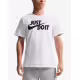 NIKE Just Do It Tee White / Black