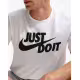 NIKE Just Do It Tee White / Black