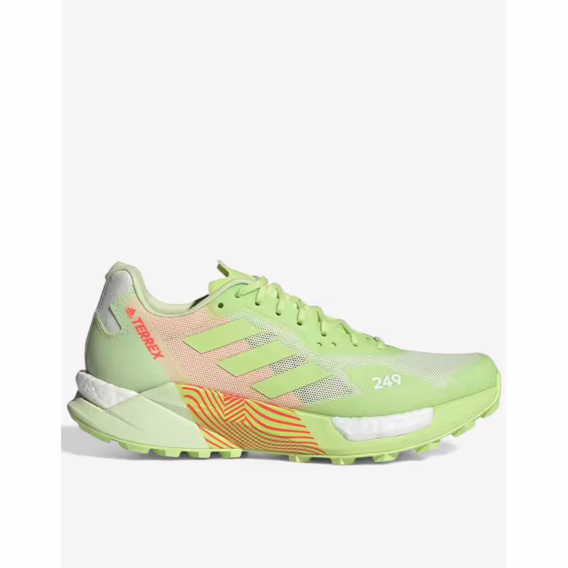ADIDAS Terrex Agravic Ultra Boost Trail Running Shoes Green