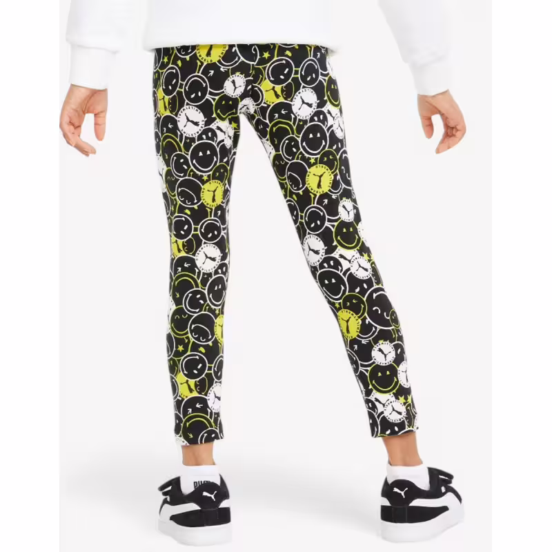 PUMA x Smiley World Printed Leggings Black/Multi