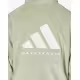 ADIDAS Basketball Velour Hoodie Halo Green
