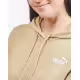 PUMA Essentials+ Embroidery Hoodie Beige