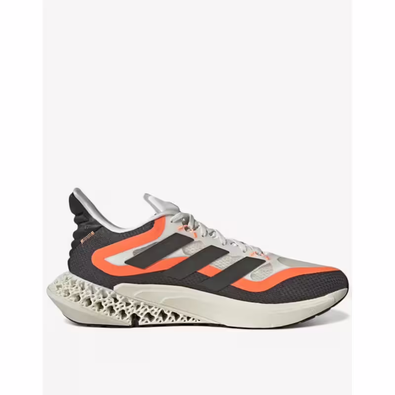 ADIDAS 4DFwd Pulse 2 Running Shoes White/Night Metallic/Orange