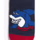 CHICCO 1-Pair Kids Socks Dark Blue/Red