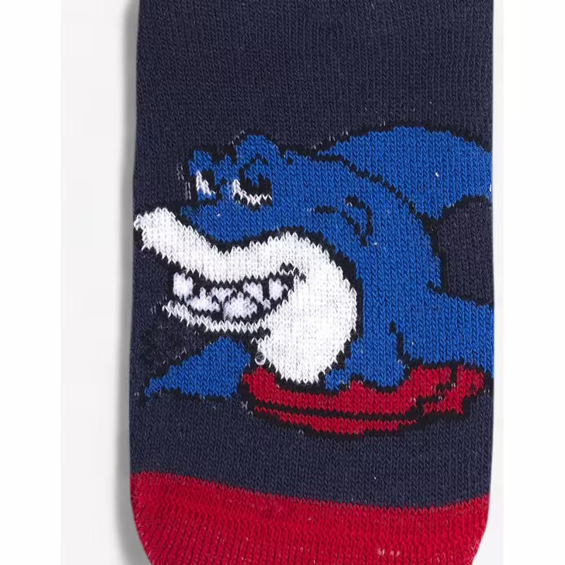 CHICCO 1-Pair Kids Socks Dark Blue/Red