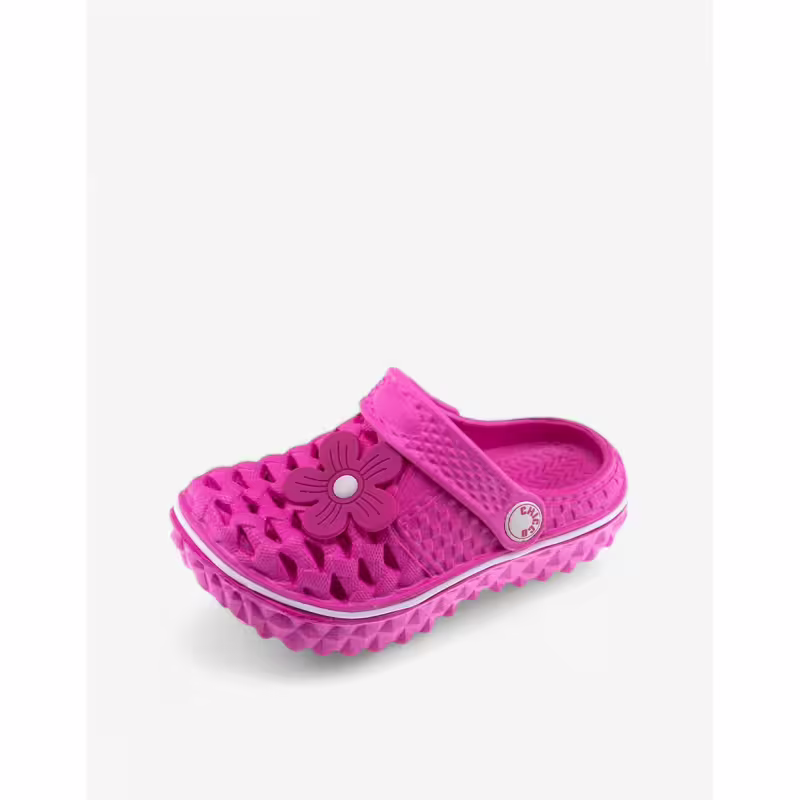 CHICCO Girls Flower Crocs Pink