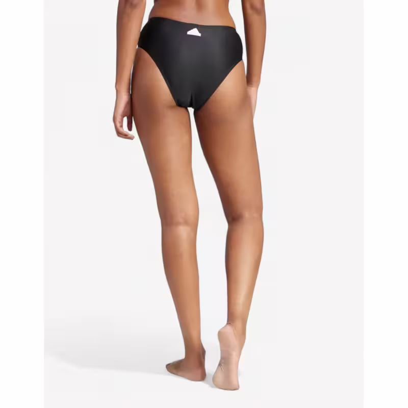 ADIDAS Iconisea High-Waist Bikini Bottoms Black