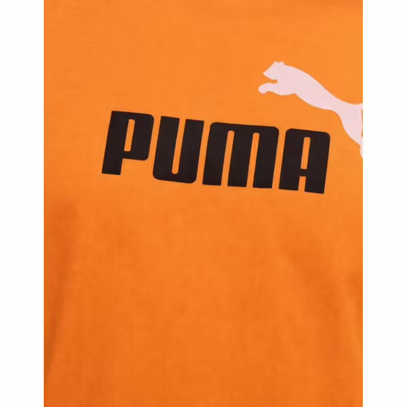 PUMA Essentials+ 2 Color Logo Tee Orange