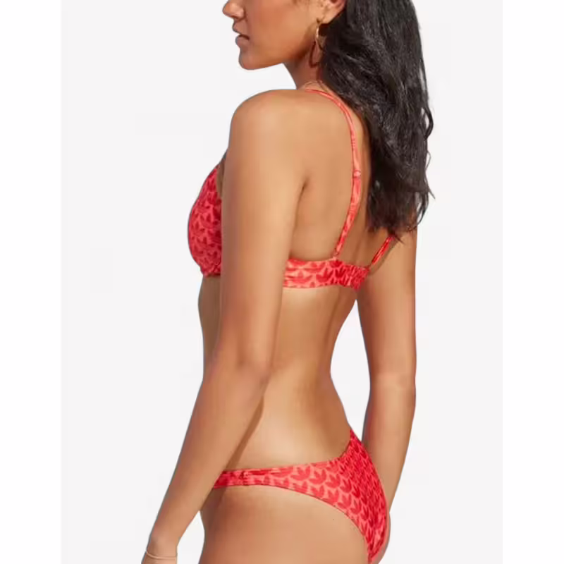 ADIDAS Originals Monogram Swim Top Red