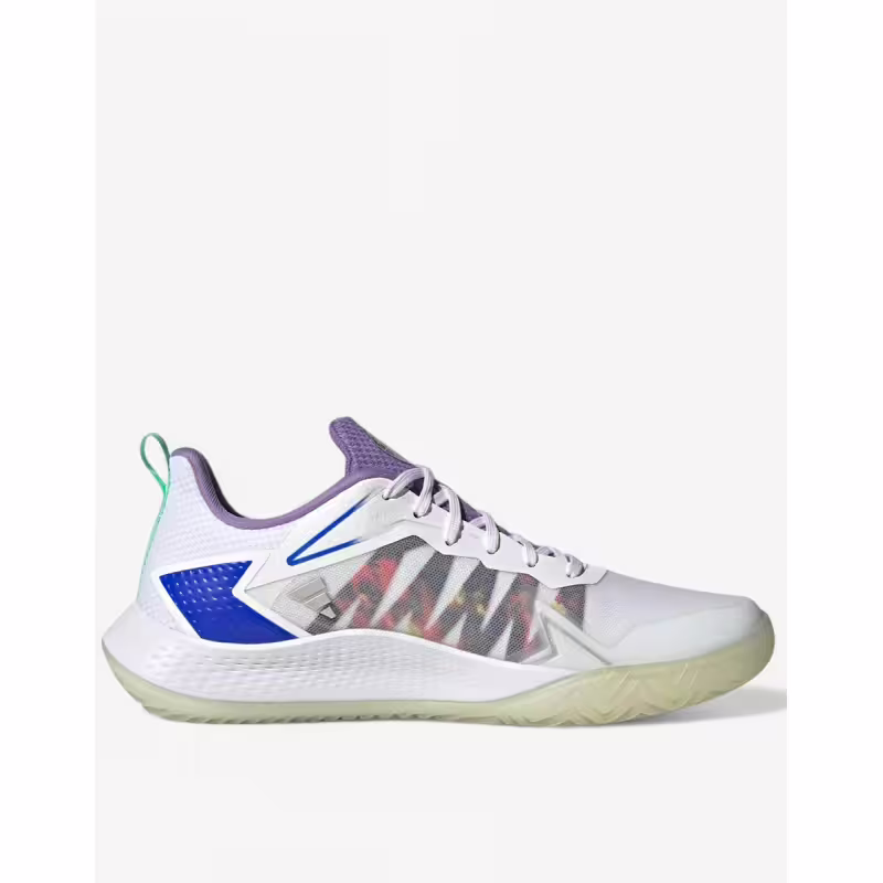 ADIDAS Defiant Speed Tennis Shoes White/Purple
