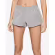 ADIDAS Pacer Training 3-Stripes Heather Woven Shorts Grey