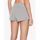 ADIDAS Pacer Training 3-Stripes Heather Woven Shorts Grey