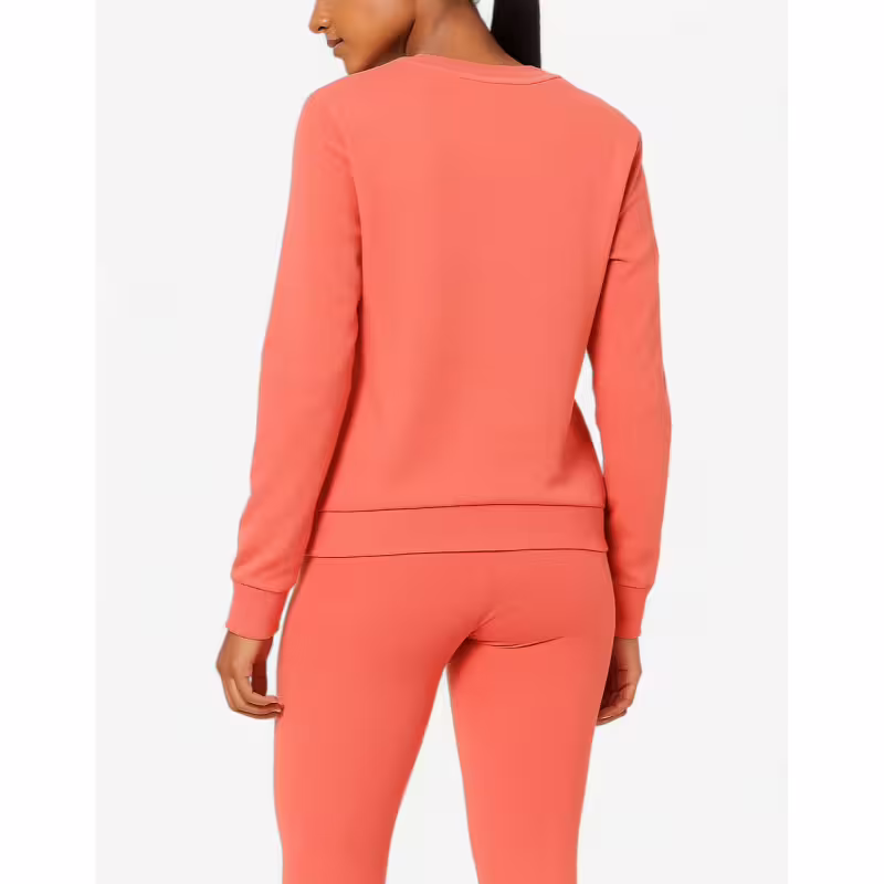 PUMA Logo Crew And Leggings Set Pink