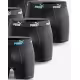 PUMA 3-Packs Boxer Shorts Jet Black
