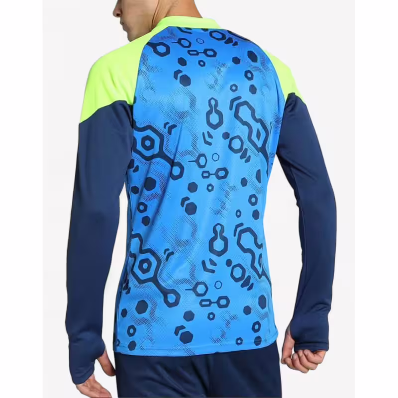 PUMA IndividualCup Football Quarter-Zip Top Blue