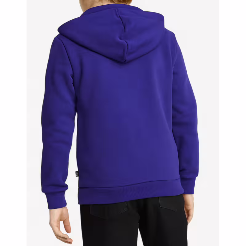 PUMA Essentials+ 2 Color Big Logo Hoodie Blue