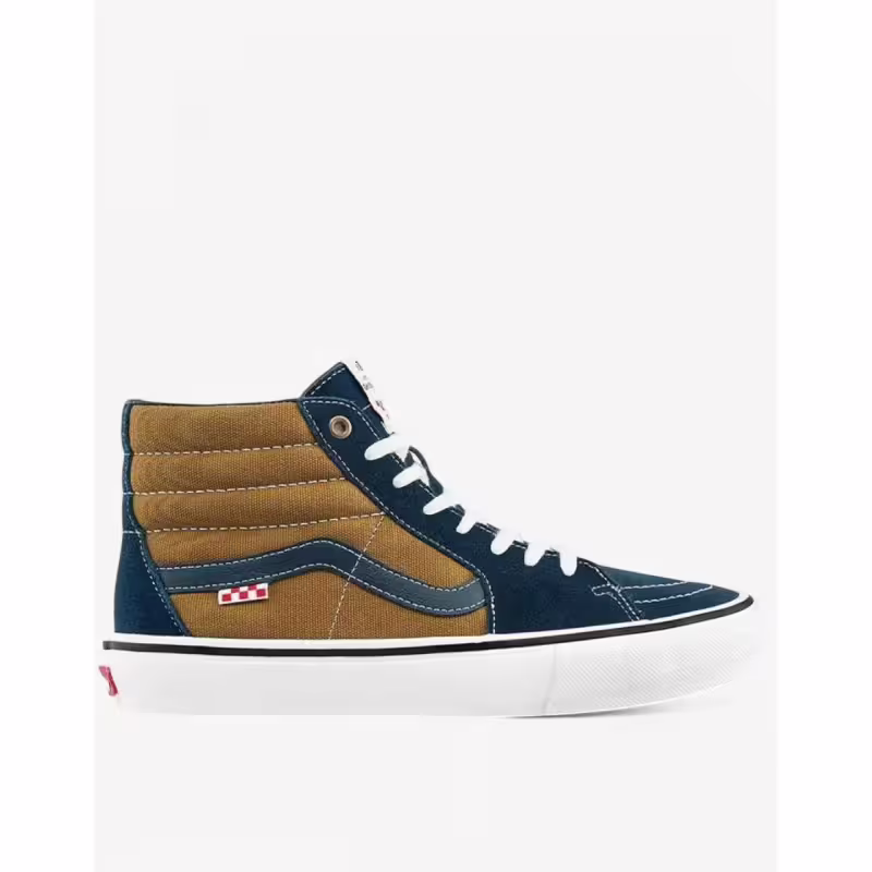 VANS x Dane Reynolds Skate Sk8-Hi Shoes Navy/Brown