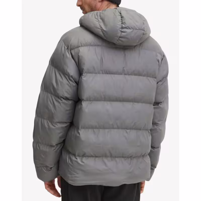 ADIDAS Originals Tonal Hooded Puffer Jacket Grey