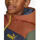 PUMA Colorblock Hooded Jacket Blue/Green