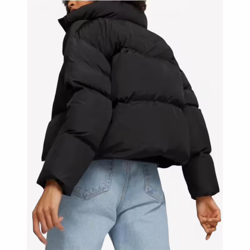 PUMA Classics Oversized Puffer Jacket Black