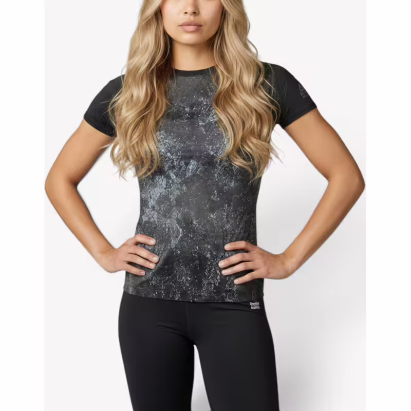 REEBOK CrossFit Paddle Tee Black