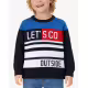CHICCO Boys Sweatshirt Medium Blue