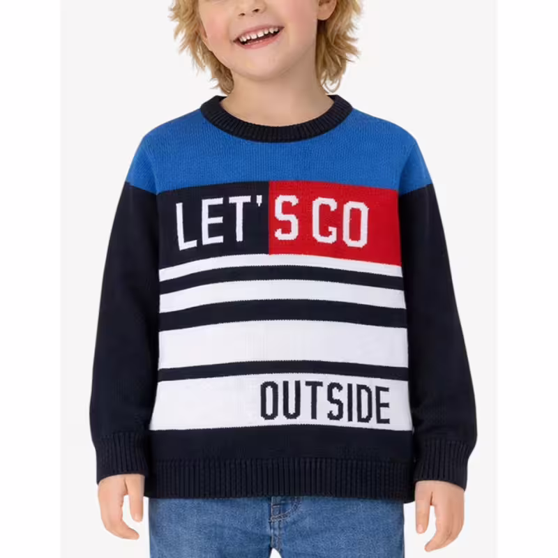 CHICCO Boys Sweatshirt Medium Blue