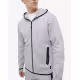 JACK&JONES Jcofusion Sweat Zip Hood Noos New Light Grey Melange