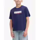JACK&JONES Jorinwood Block Brend Tee Ss Cn Noos Jnr Ocean Cavern