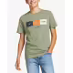 JACK&JONES Jorbrady Tee Ss Crew Neck Sn Jnr Oil Green