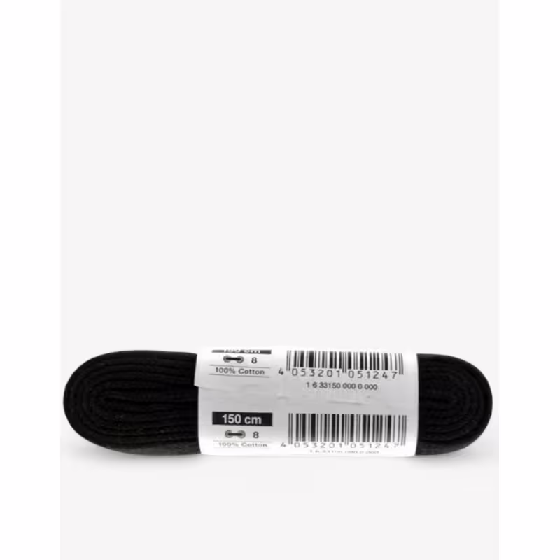 BAMA Flat Laces Black 150cm