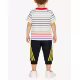 ADIDAS  x Classic Lego Tee And 3/4 Pants Set White/Multi