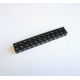 Българска лустер клема 380V черна 12pin 2,5mm2