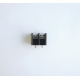 Лустер клема за платка 20A 220V черна 2pin 4mm2