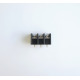 Лустер клема, платка, 20A, 300V, черна, 3pin, 3,3mm2